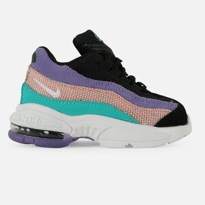 Nike Air Max 95 TD 'Have A Nike Day' Toddler Size 4C Hyper Jade Black